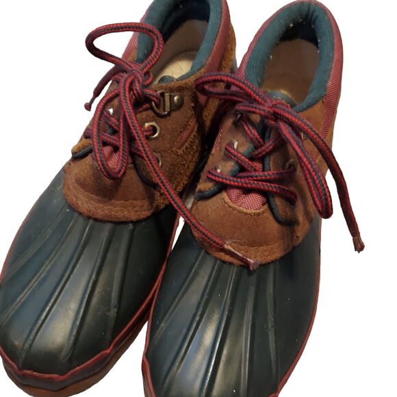 G.H. Bass & Co Women’s 8M Duck Boots Rubber Outdoor Shoes Rugged Rustic - Picture 3 of 15